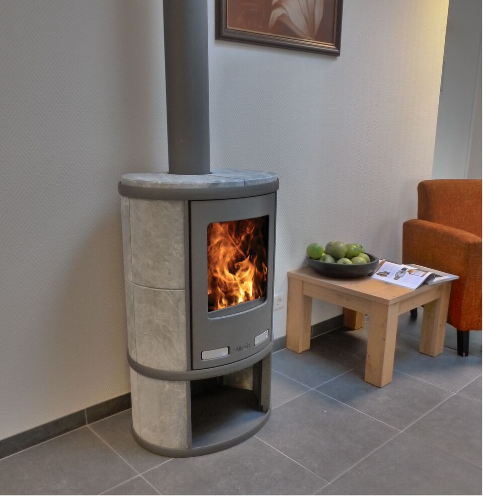 Kaminofen Ecosy HF Naturgrau