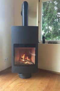 Leenders Kaminofen Fuga El