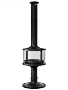 Gartenkamin The Poser ohne Feuer