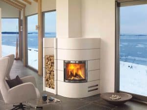 Kamineinsatz Amsterdam Ecke