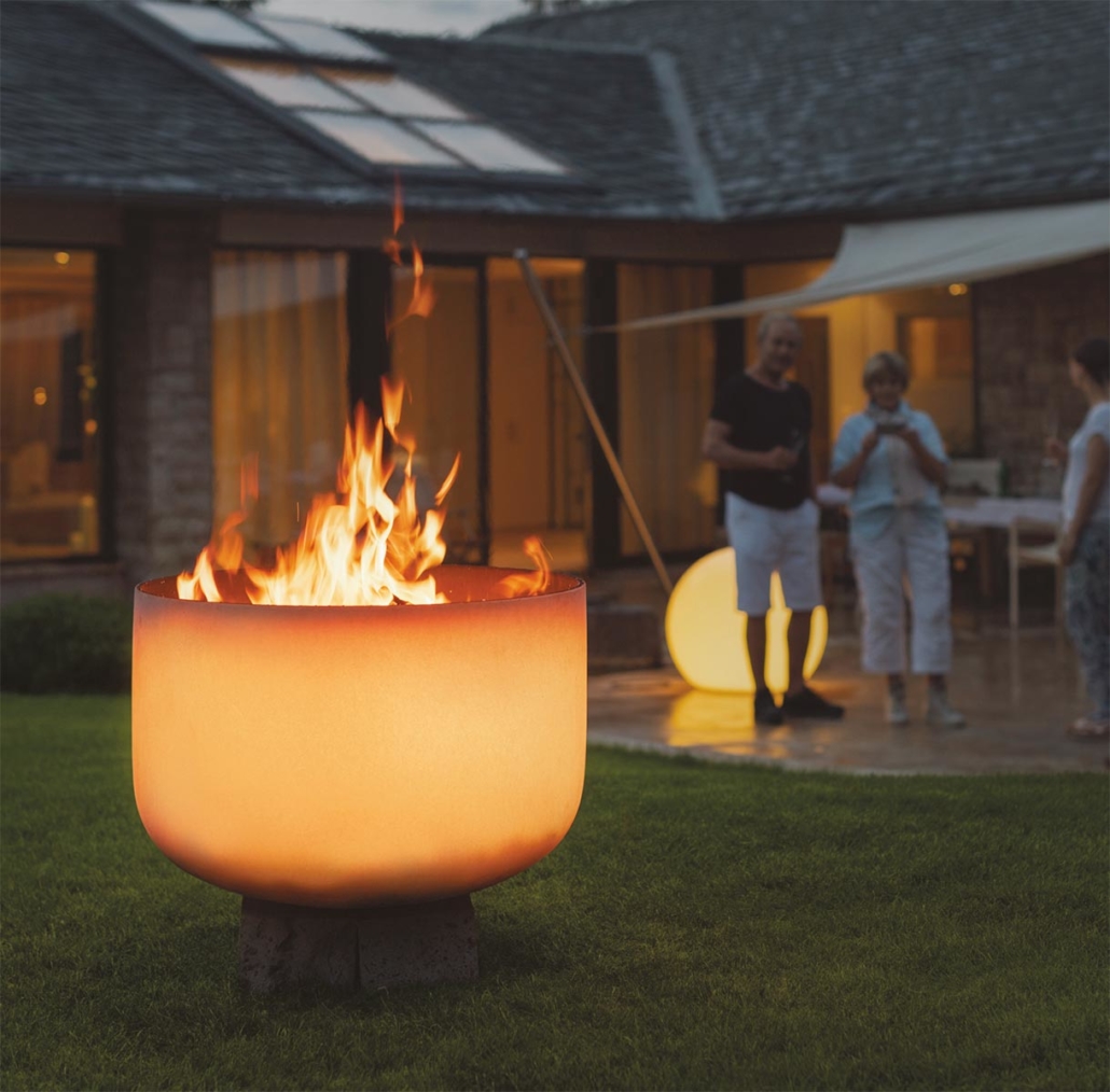 qFlame Glasfeuerschale qFlame Glasfeuerschale