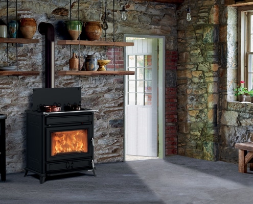 Holzkaminofen Agora mit Kochfeld